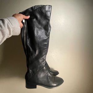 Dolce Vita leather knee-high riding boots